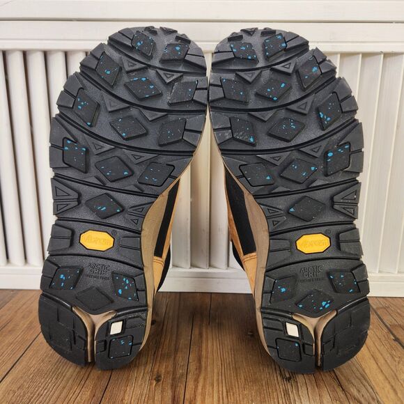 Danner Arctic 600 5" 200g Chelsea Boots Mens Sz 9 Brown Suede Waterproof Vibram - Picture 7 of 9